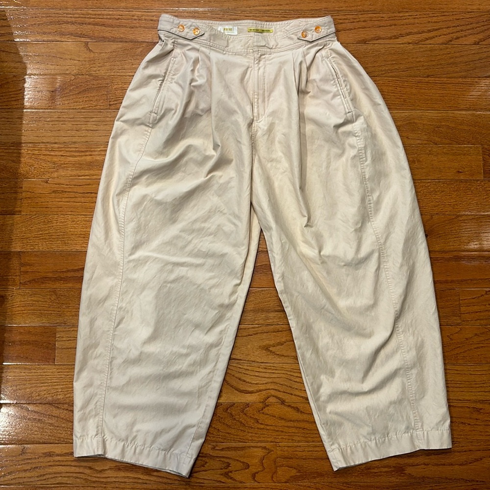 Maeve Anthropologie Utility Barrel Trouser Pants size 12